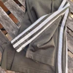 Thumbnail for Pantalon Adidas 3 bandes - Vert Kaki