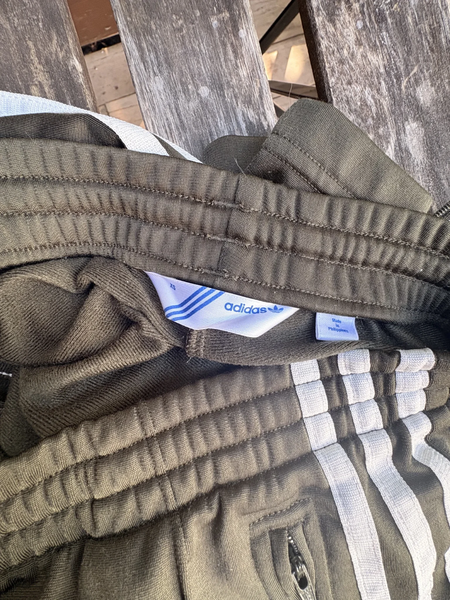 Image for Pantalon Adidas 3 bandes - Vert Kaki
