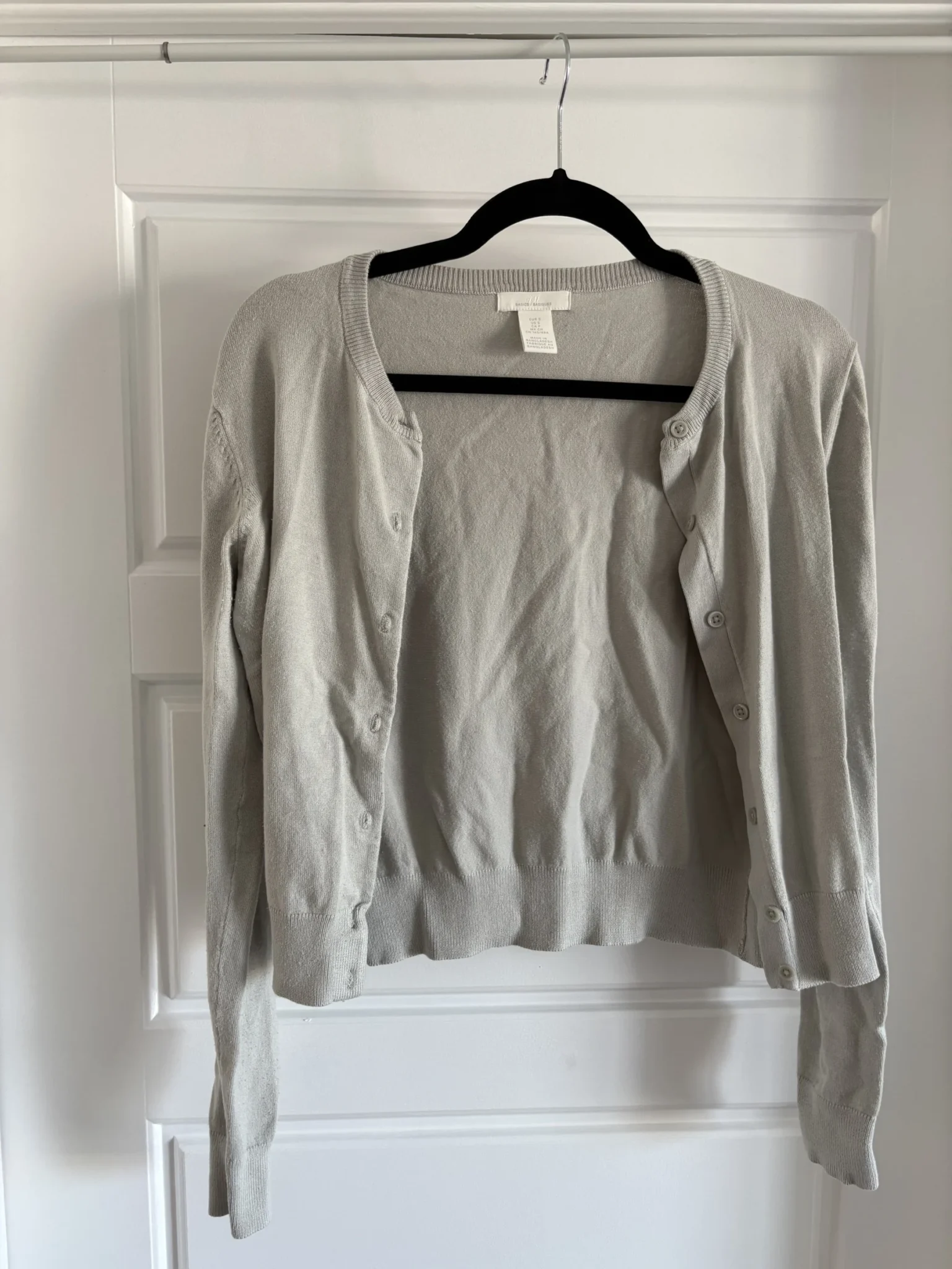 Featured image for Pale green HM cardigan