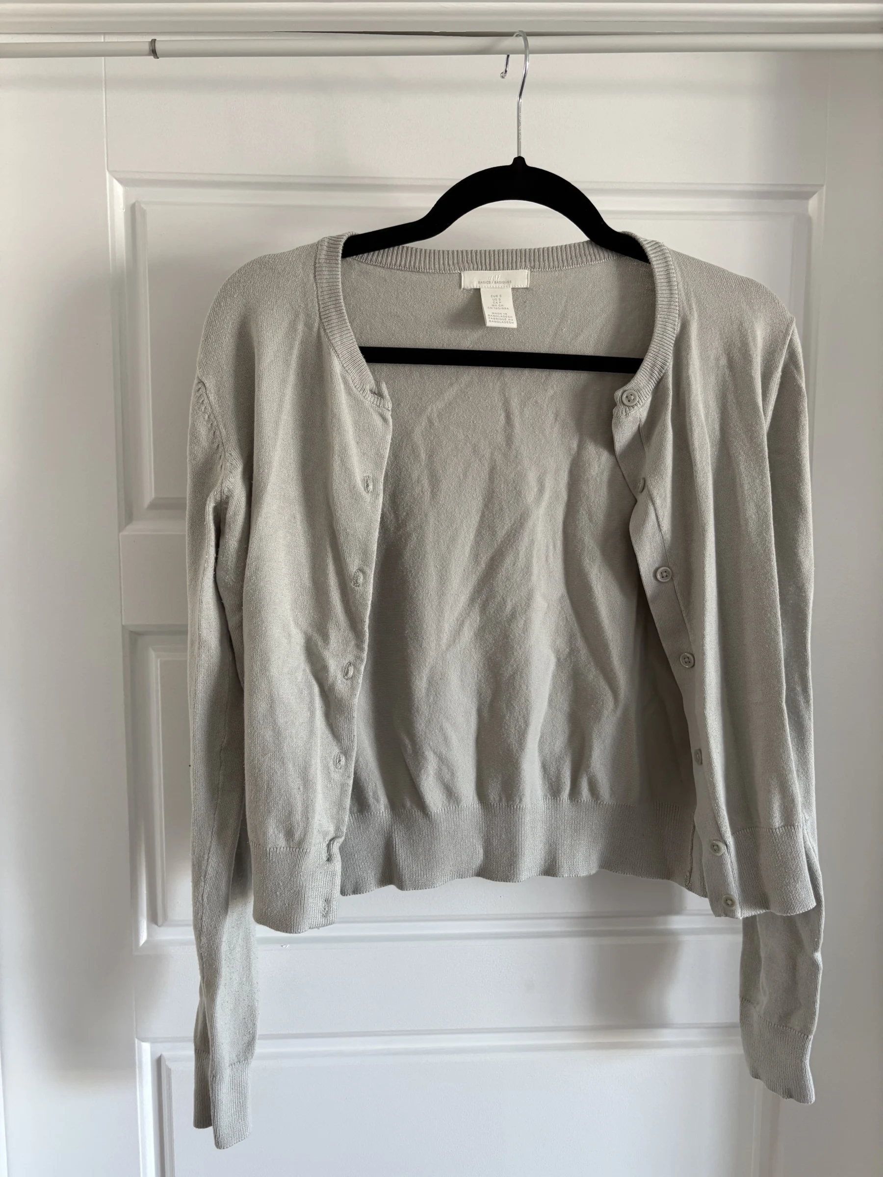 Pale green HM cardigan HM seconde main