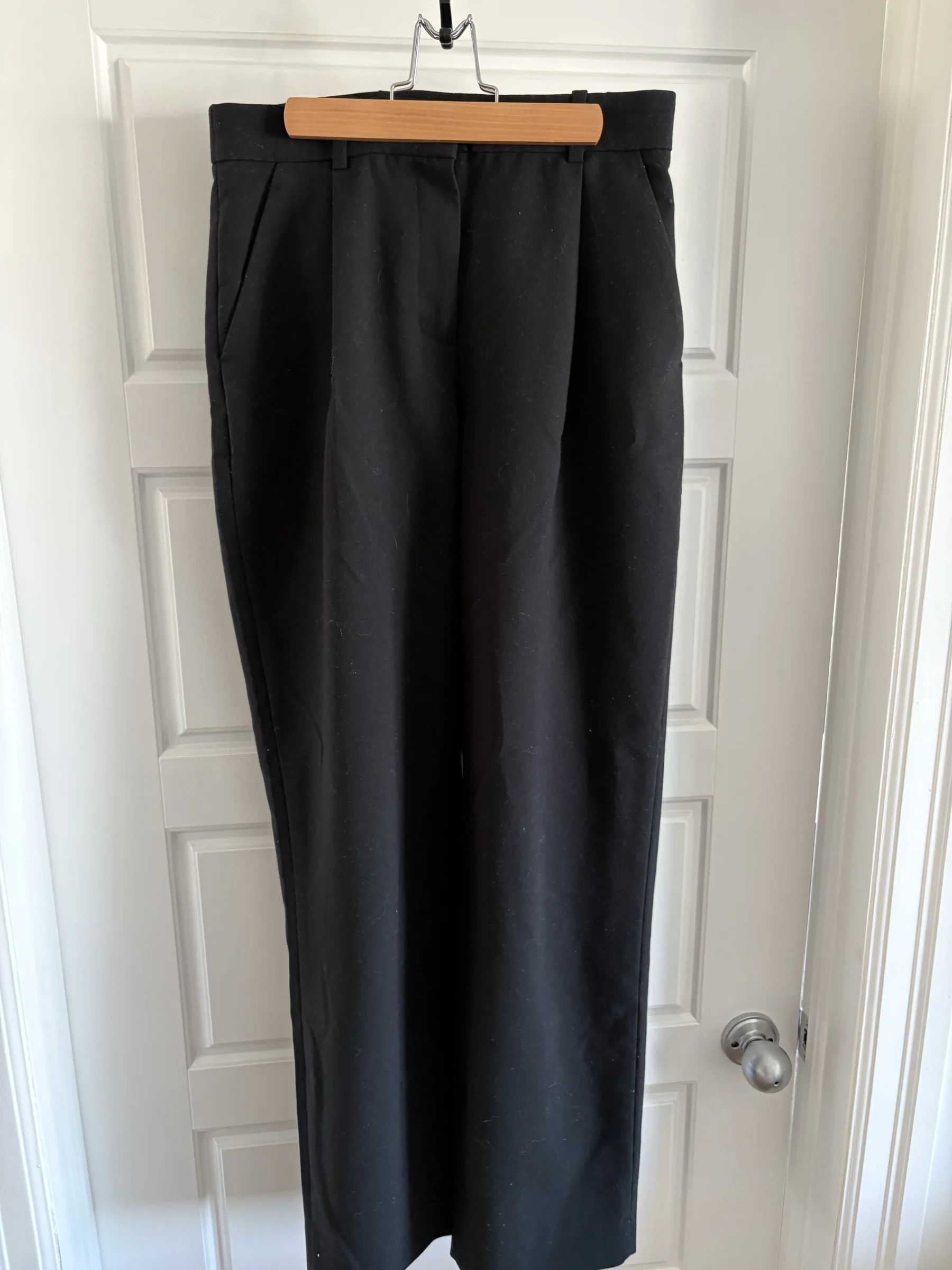 Pantalons noirs 28 Longs Abercrombie Abercrombie and Fitch seconde main