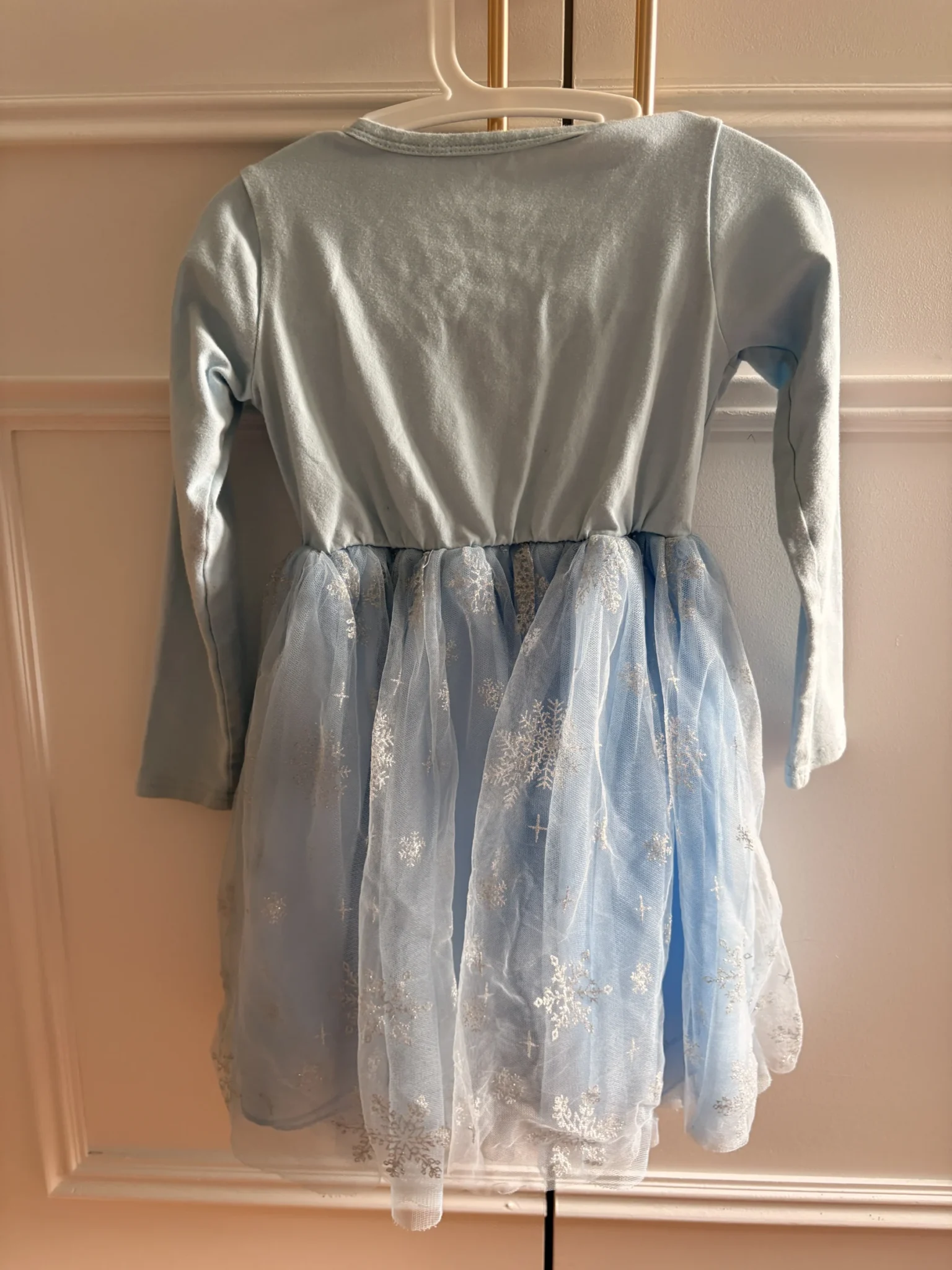 Image for 2 robes style Elsa/Frozen 5 ans