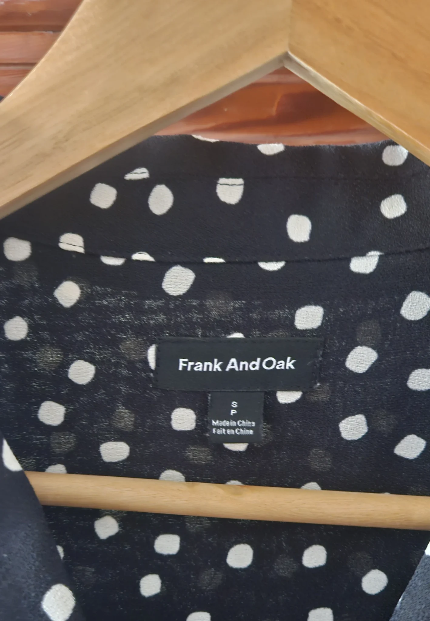 Image for 🌷Polka-dot shirt – Frank and Oak