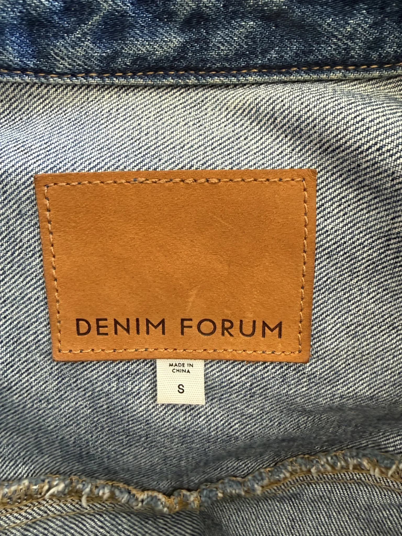 Image for Denim Forum denim jacket