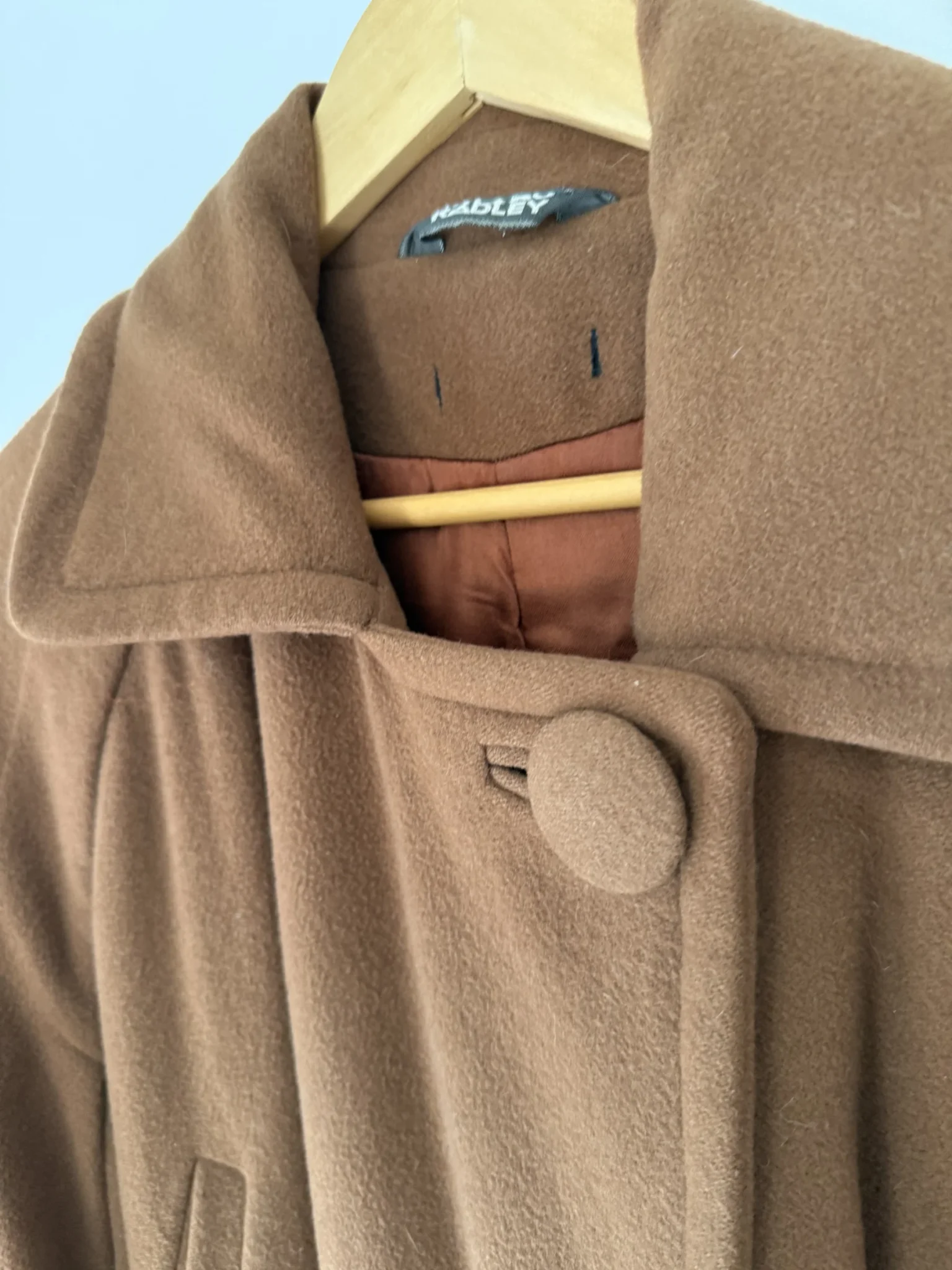 Image for Cashmere and wool coat