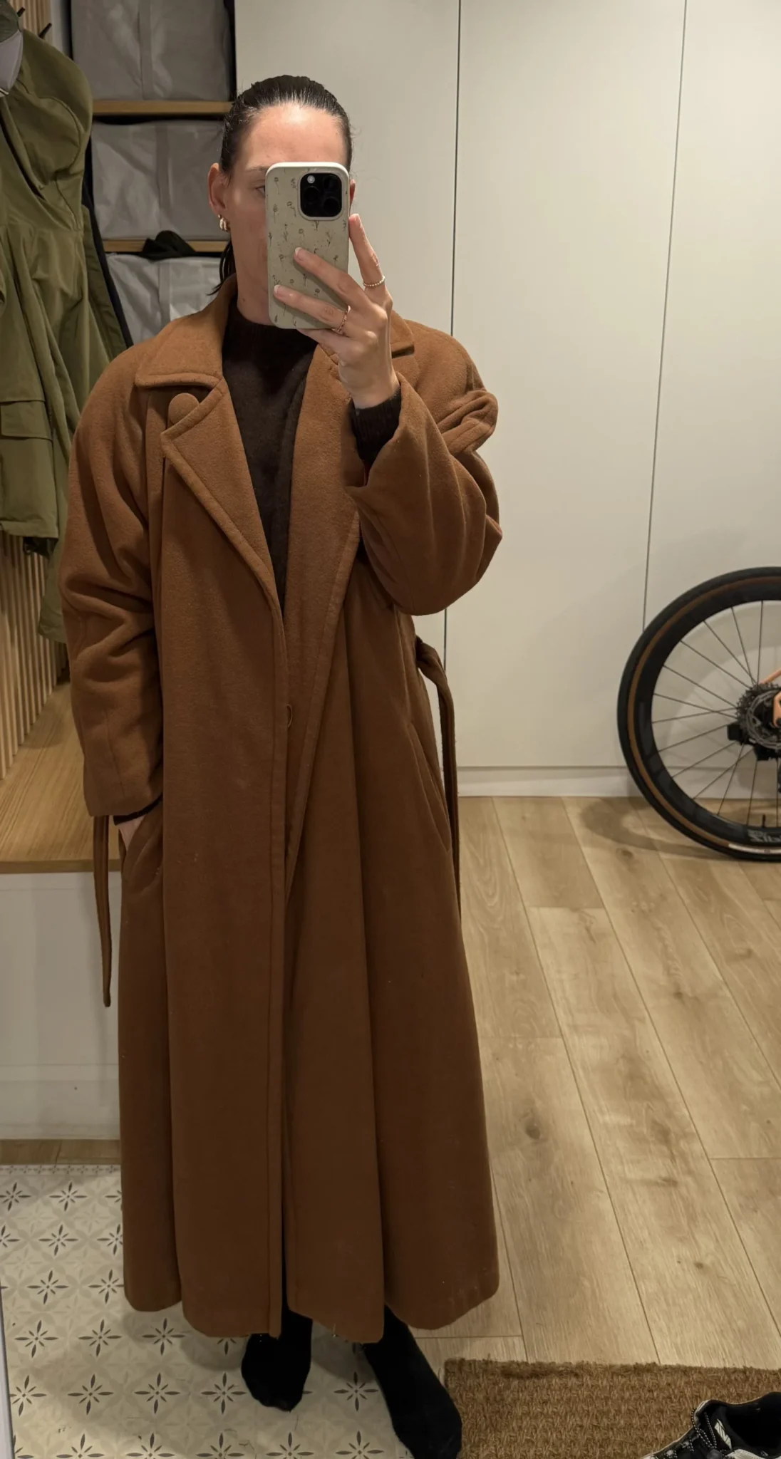 Image for Cashmere and wool coat