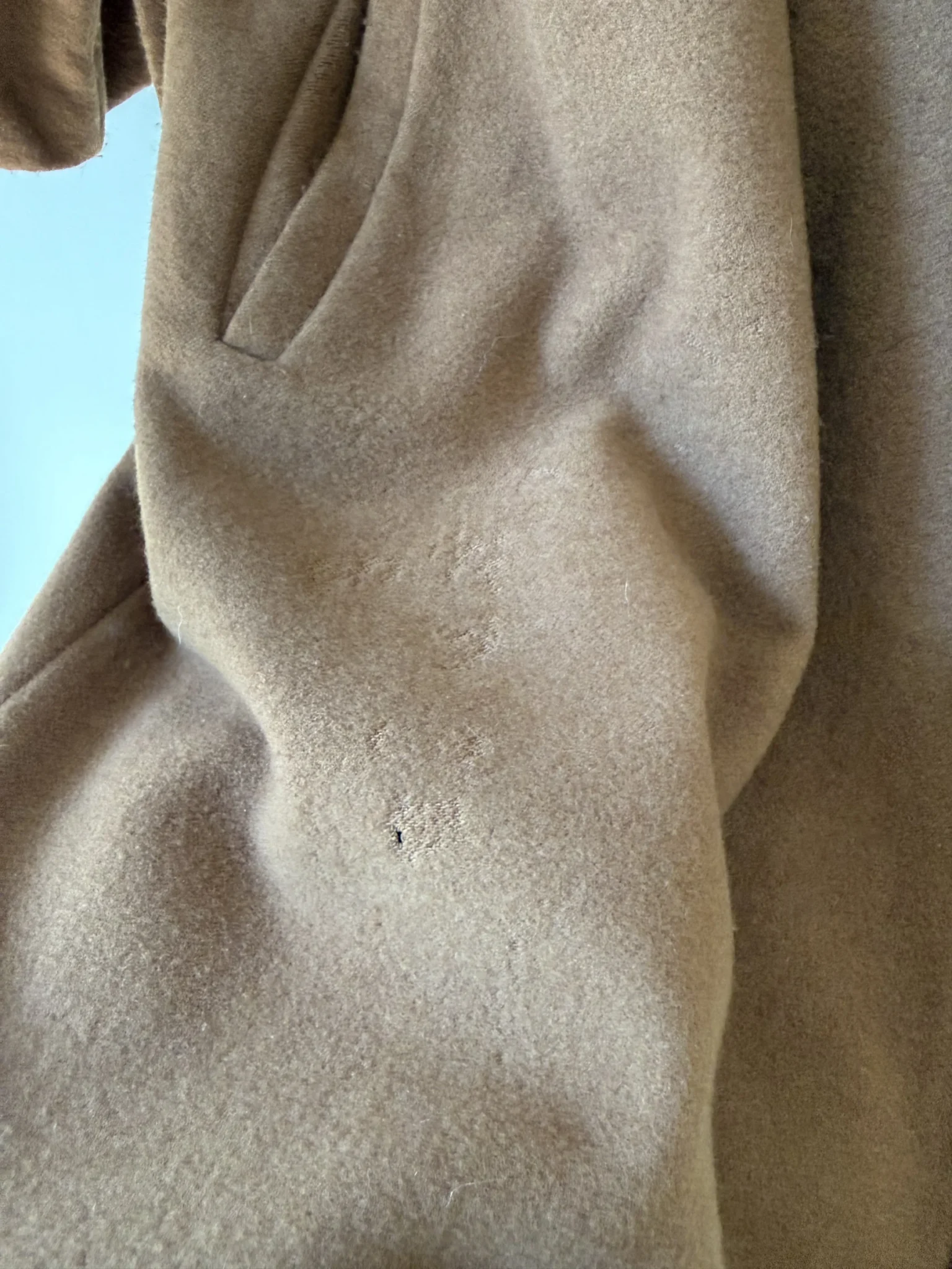 Image for Cashmere and wool coat