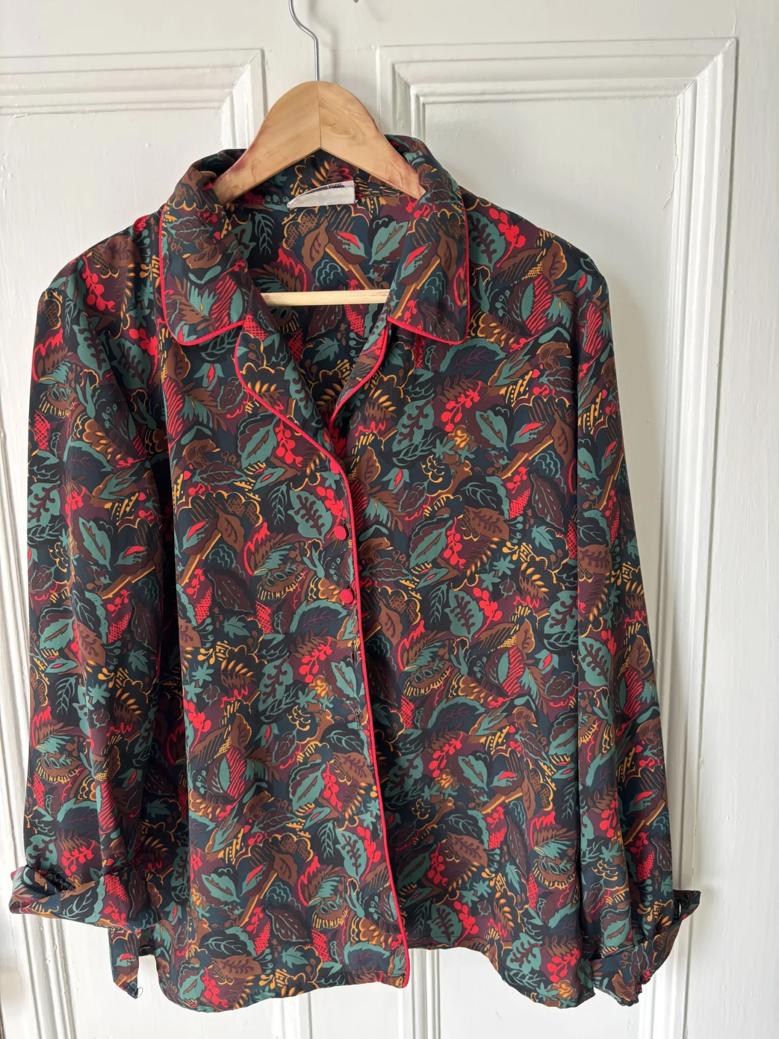 Image for Silk and viscose shirt