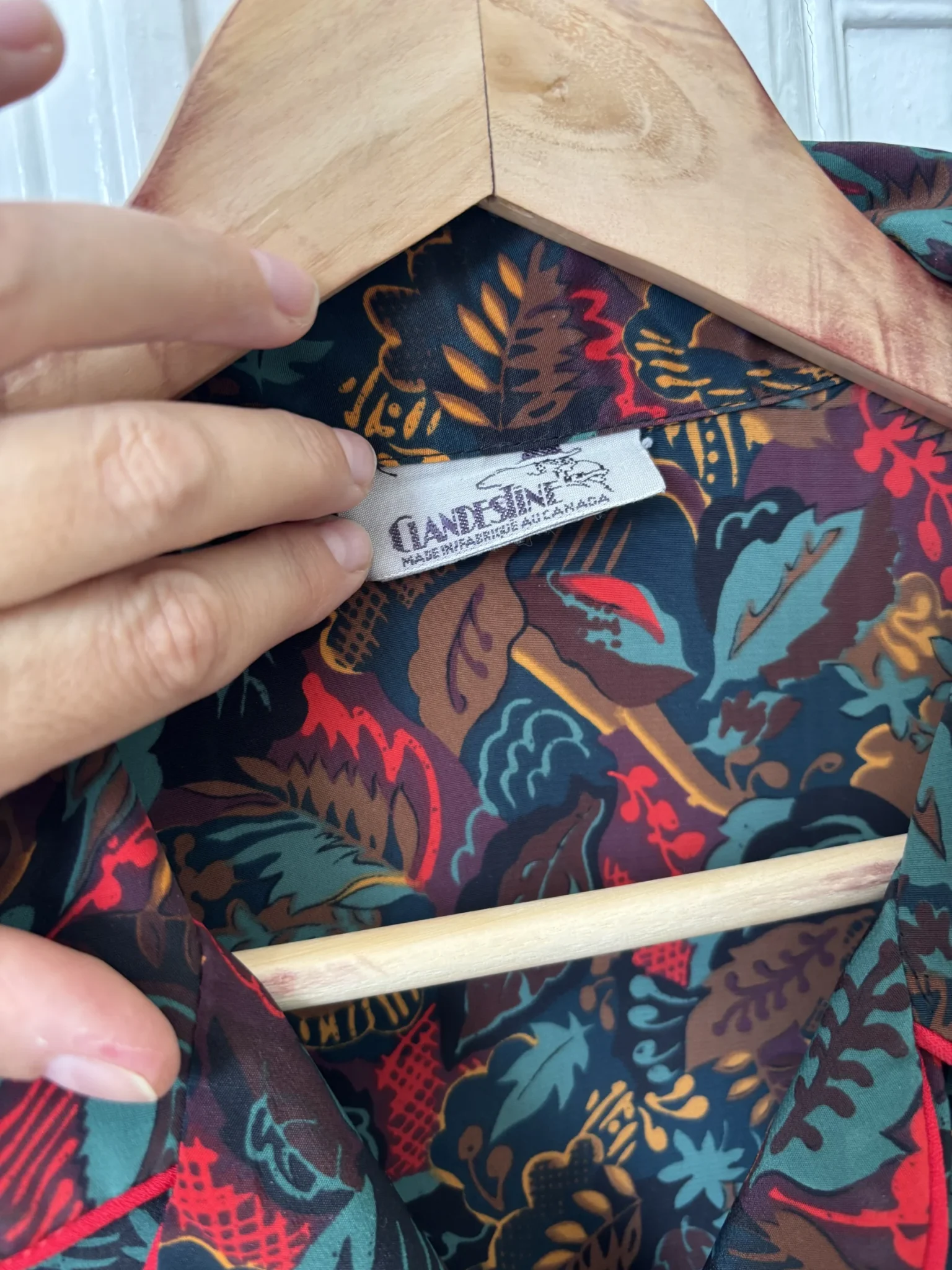 Image for Silk and viscose shirt