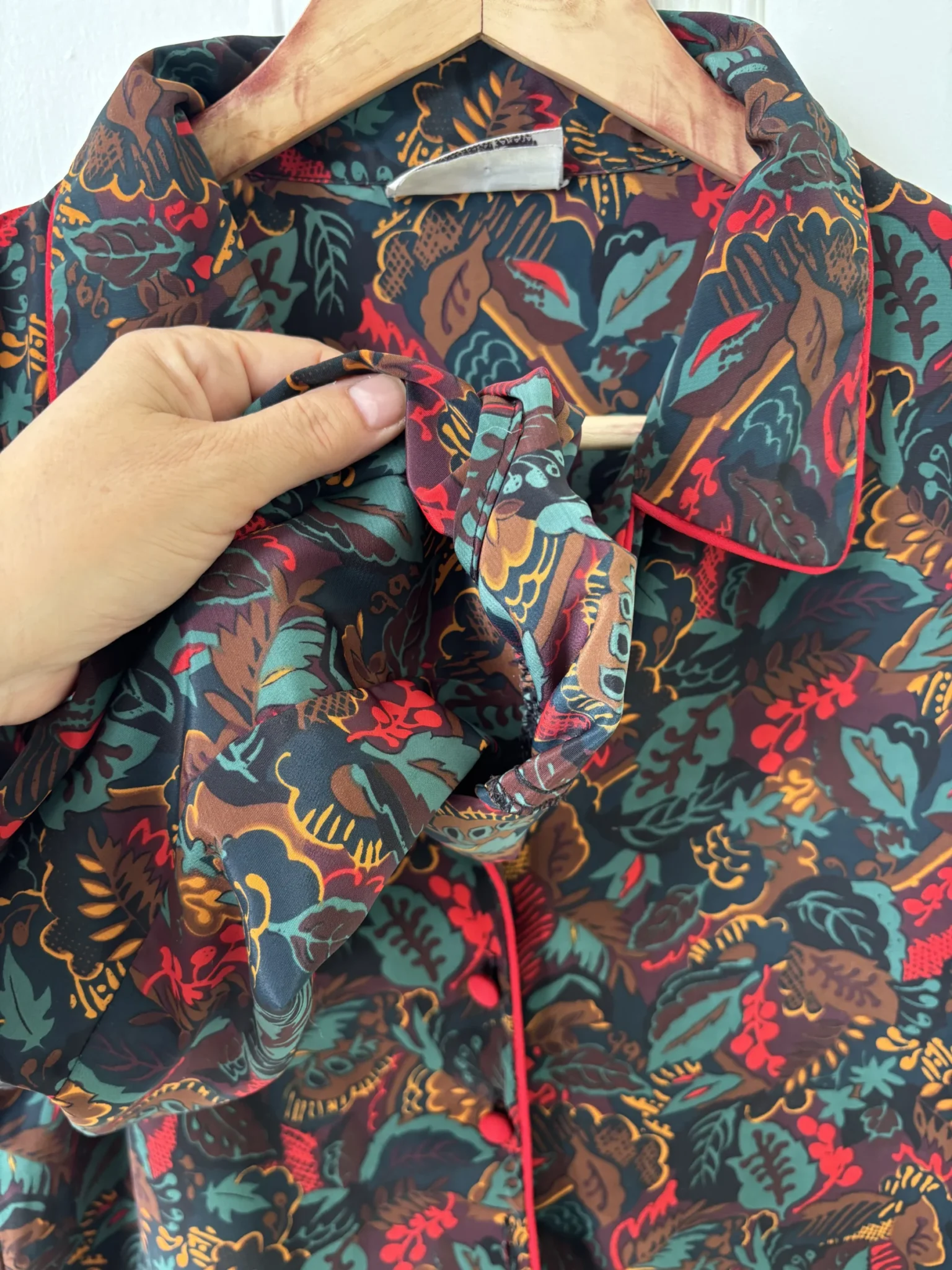 Image for Silk and viscose shirt