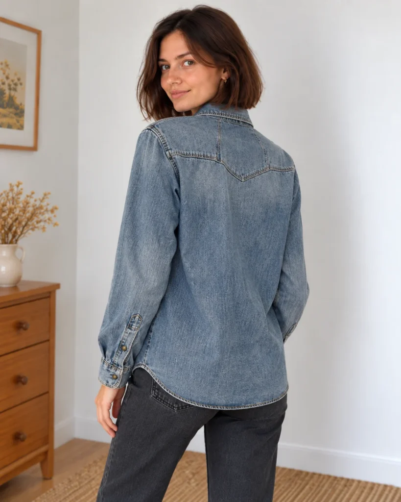 Image for Chemise en jean ZARA