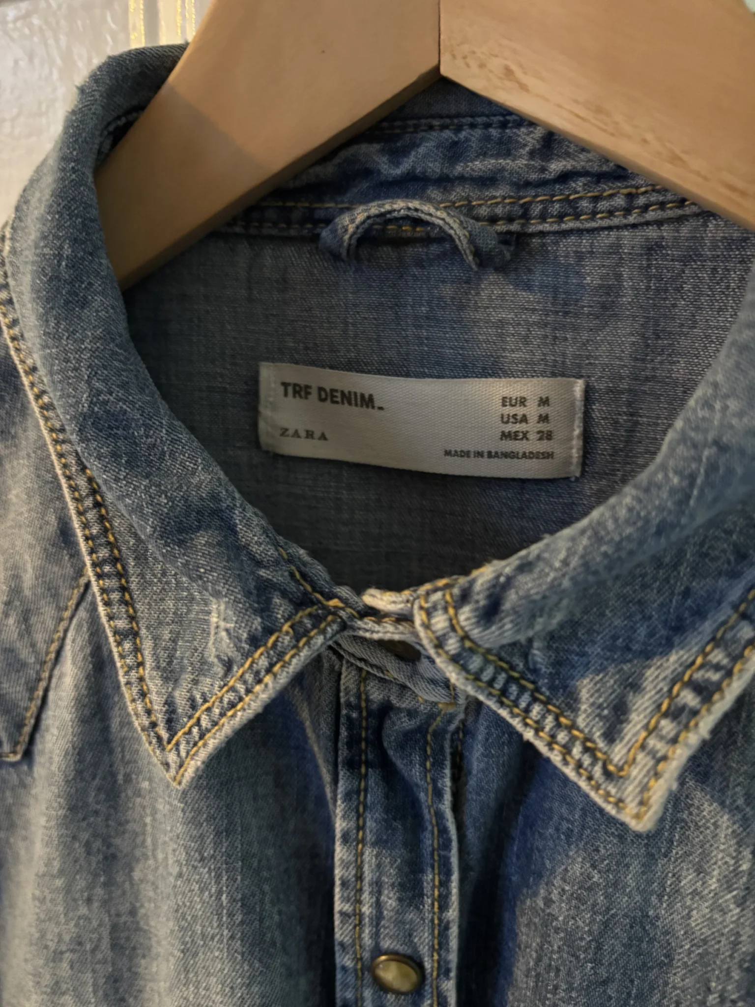 Image for Chemise en jean ZARA