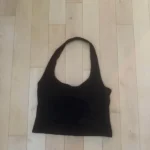 Thumbnail for Women’s black high-neck top, size small