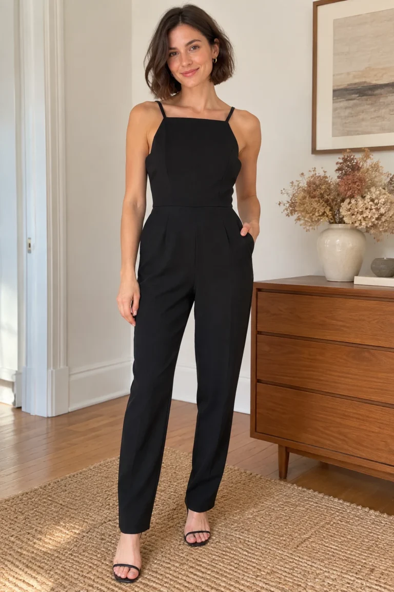 Featured image for Elegant black jumpsuit