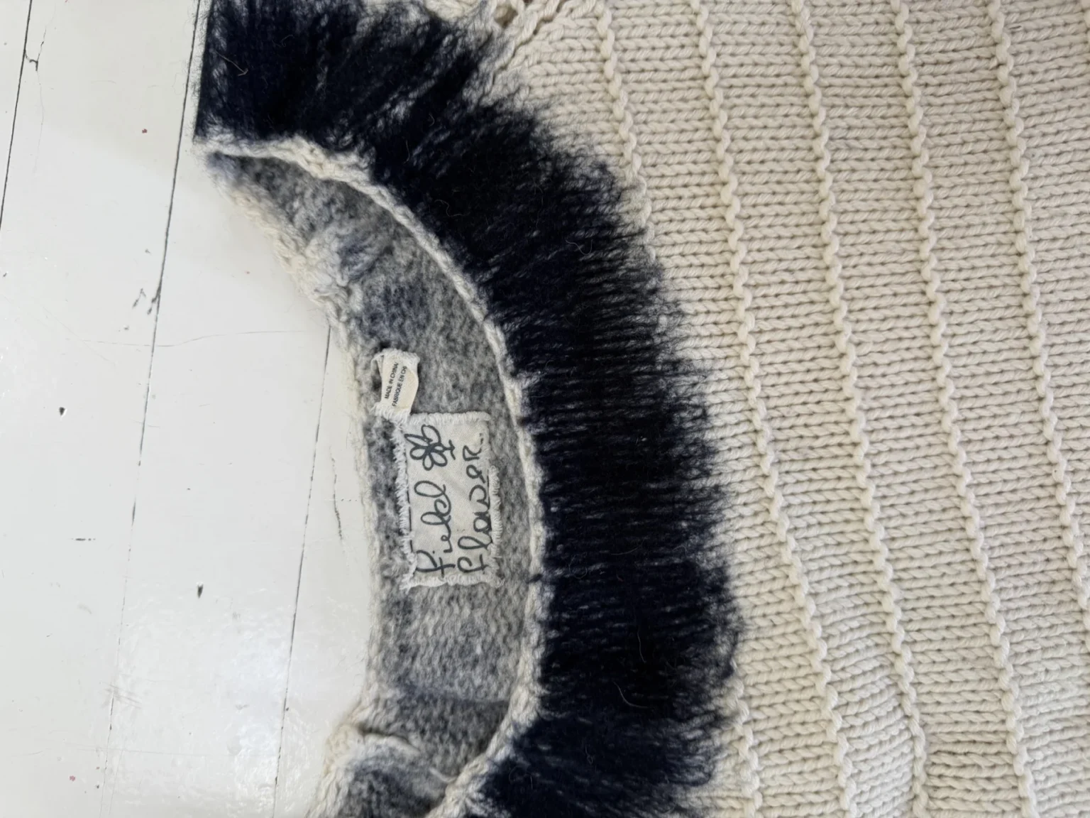 Image for Field Flower sleeveless jumper by ANTHROPOLOGIE – pure wool