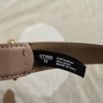 Thumbnail for Leather belt