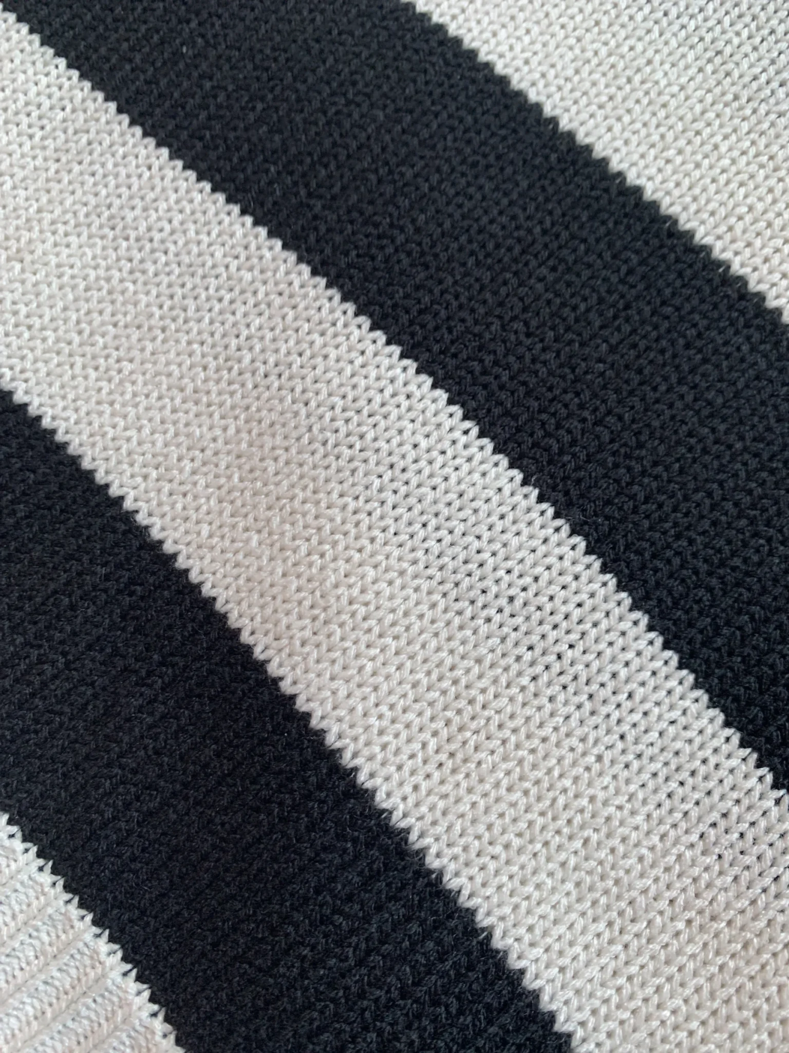 Image for DIVIDED by H&M – Classic black and white striped jumper – M