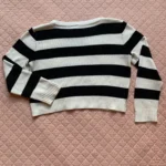 Thumbnail for DIVIDED by H&M – Classic black and white striped jumper – M