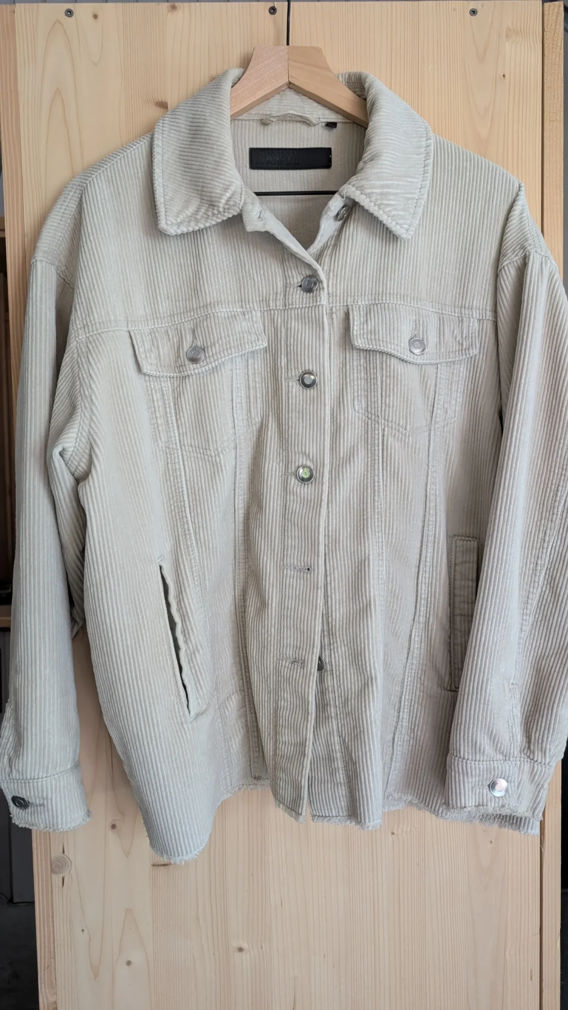 Featured image for Beige overshirt