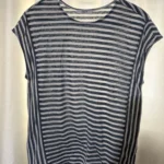 Featured thumbnail for Suzy Shier striped sleeveless waistcoat
