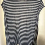 Thumbnail for Suzy Shier striped sleeveless waistcoat