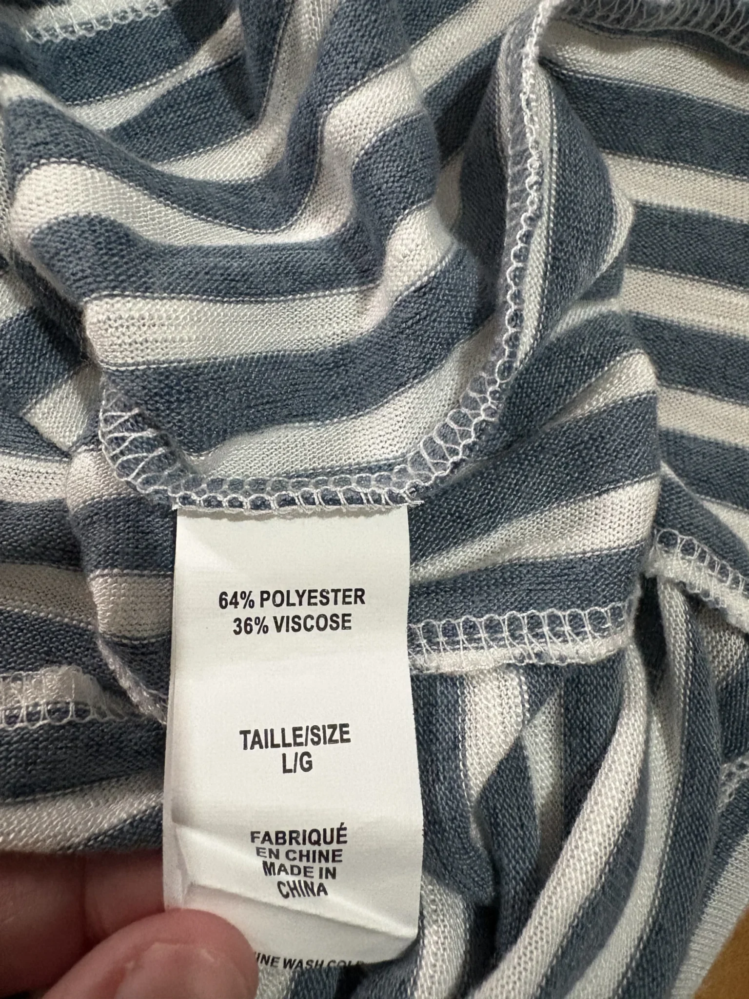 Image for Suzy Shier striped sleeveless waistcoat