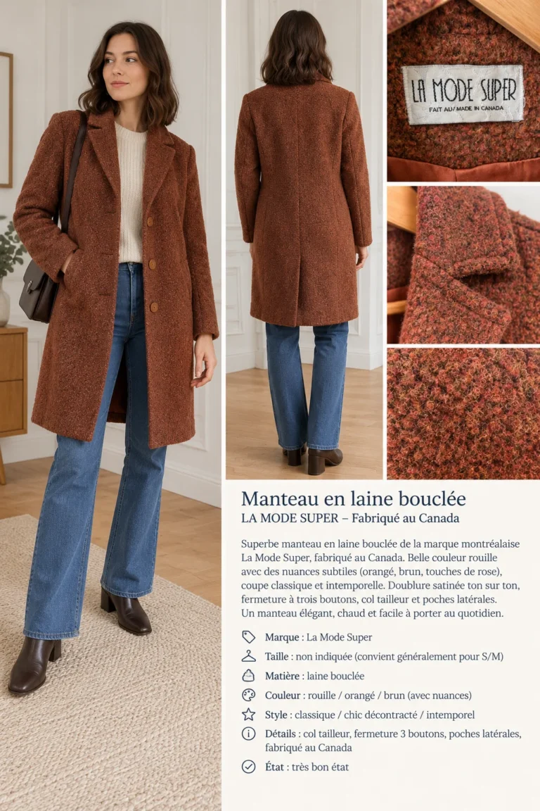 Image for La Mode Super Long Coat – made in Canada