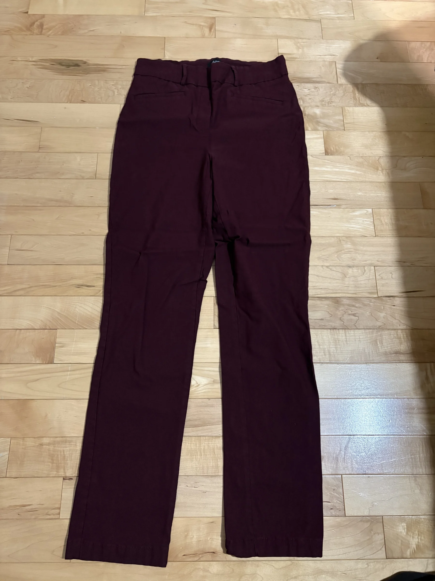 Clean, wine-red trousers, size 12 Long, by Reitmans Reitmans seconde main