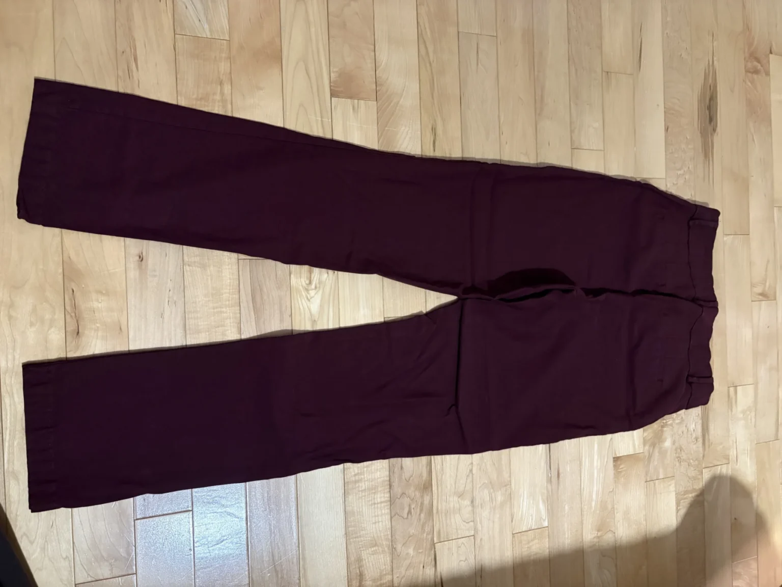 Image for Clean, wine-red trousers, size 12 Long, by Reitmans