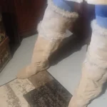 Thumbnail for Aldo High-Top Boots in Beige