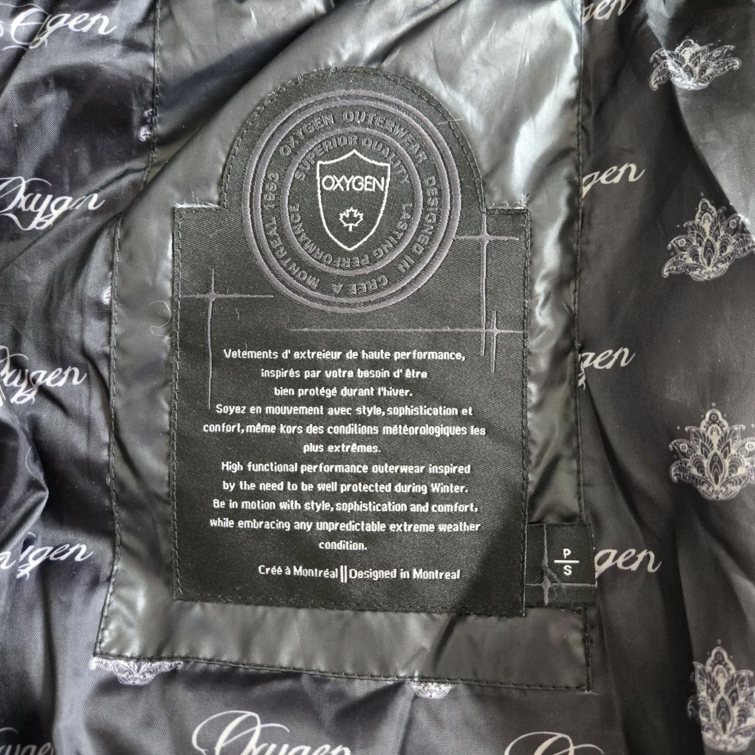 Image for Gorgeous OXYGÈNE puffer jacket 🤎👌