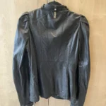 Thumbnail for Black Mackage leather coat – Timeless and elegant style