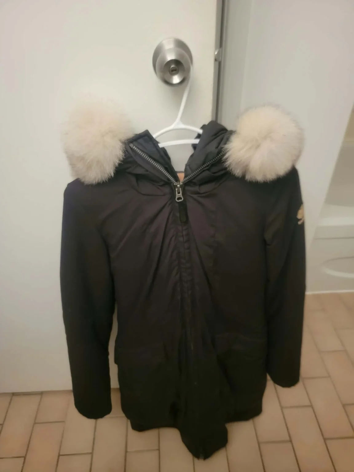 Image for KANUK women’s winter coat with fur – Black – TTP/XXS