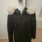 Thumbnail for KANUK women’s winter coat with fur – Black – TTP/XXS