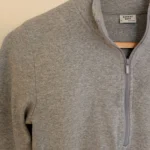 Thumbnail for Sunday Best long-sleeved cropped zip-up top