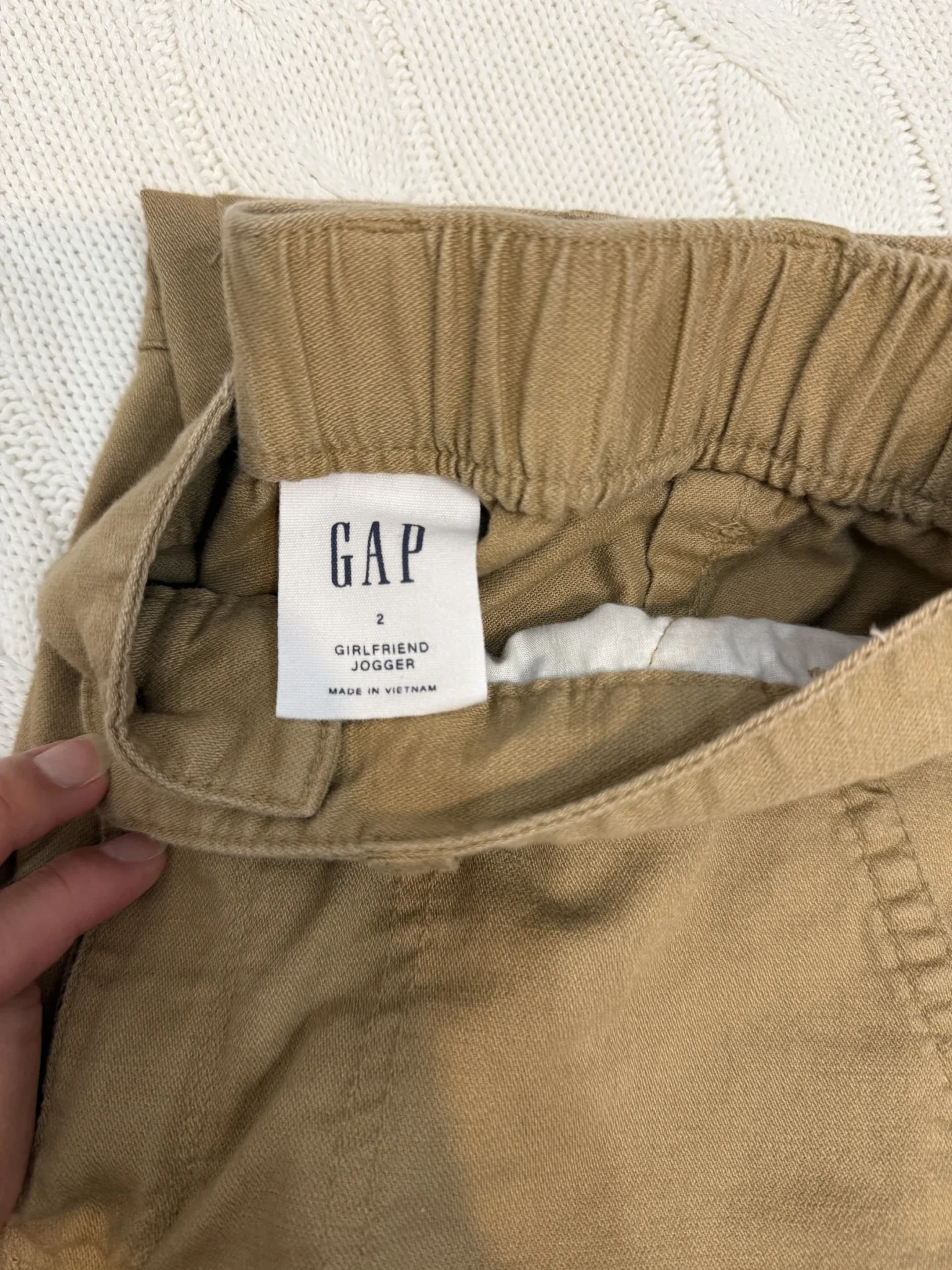 Image for Gap girlfriend jogger