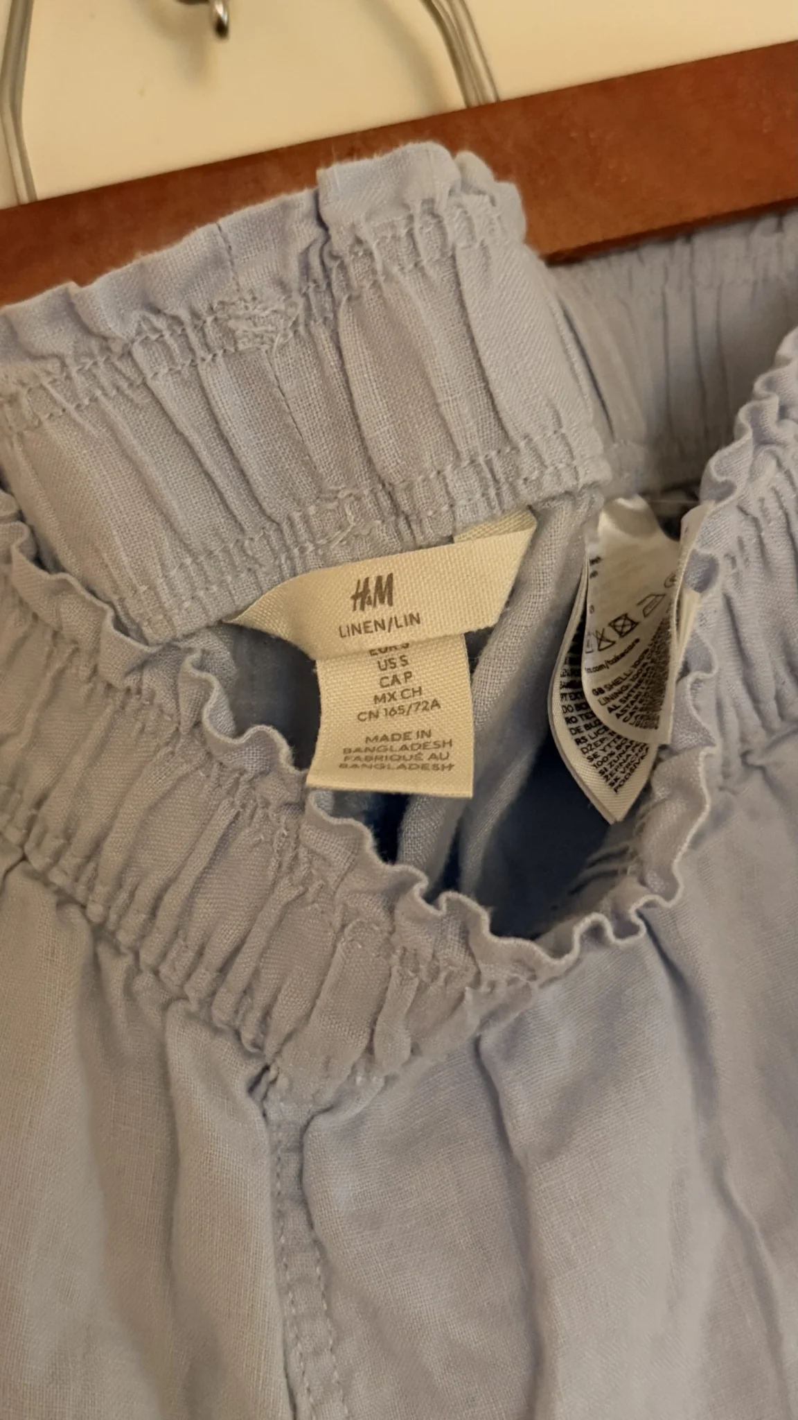 Image for H&M linen shorts