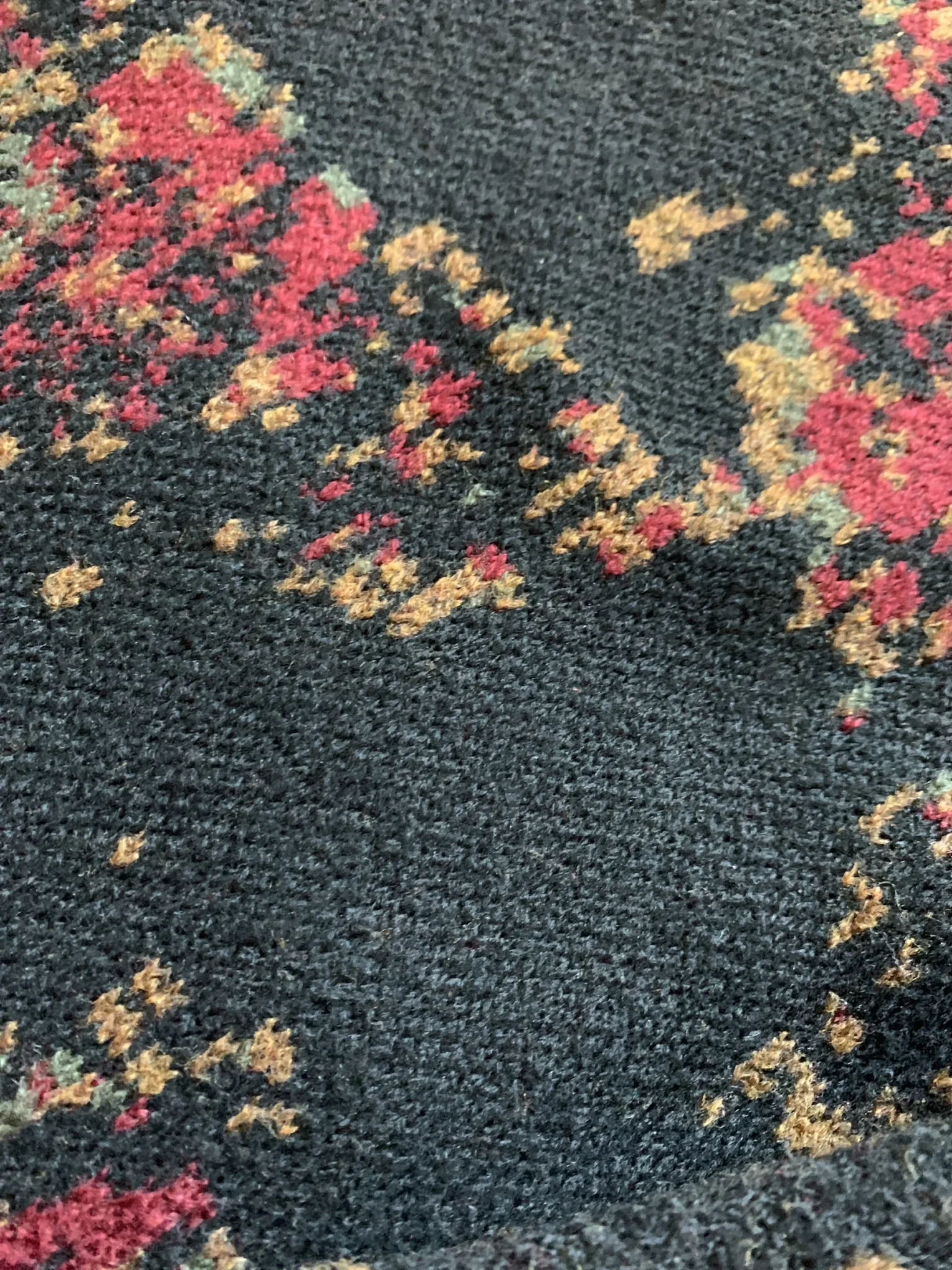 Image for INSIGHT – Australia – Oversized chunky-knit cardigan/jumper with a floral pattern – M