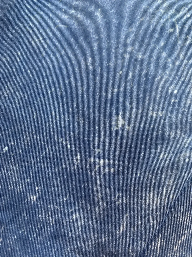 Image for RVCA – Roundhouse joggers in acid-washed slate blue with a denim-effect finish and drawstring – M