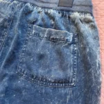 Thumbnail for RVCA – Roundhouse joggers in acid-washed slate blue with a denim-effect finish and drawstring – M