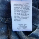 Thumbnail for RVCA – Roundhouse joggers in acid-washed slate blue with a denim-effect finish and drawstring – M