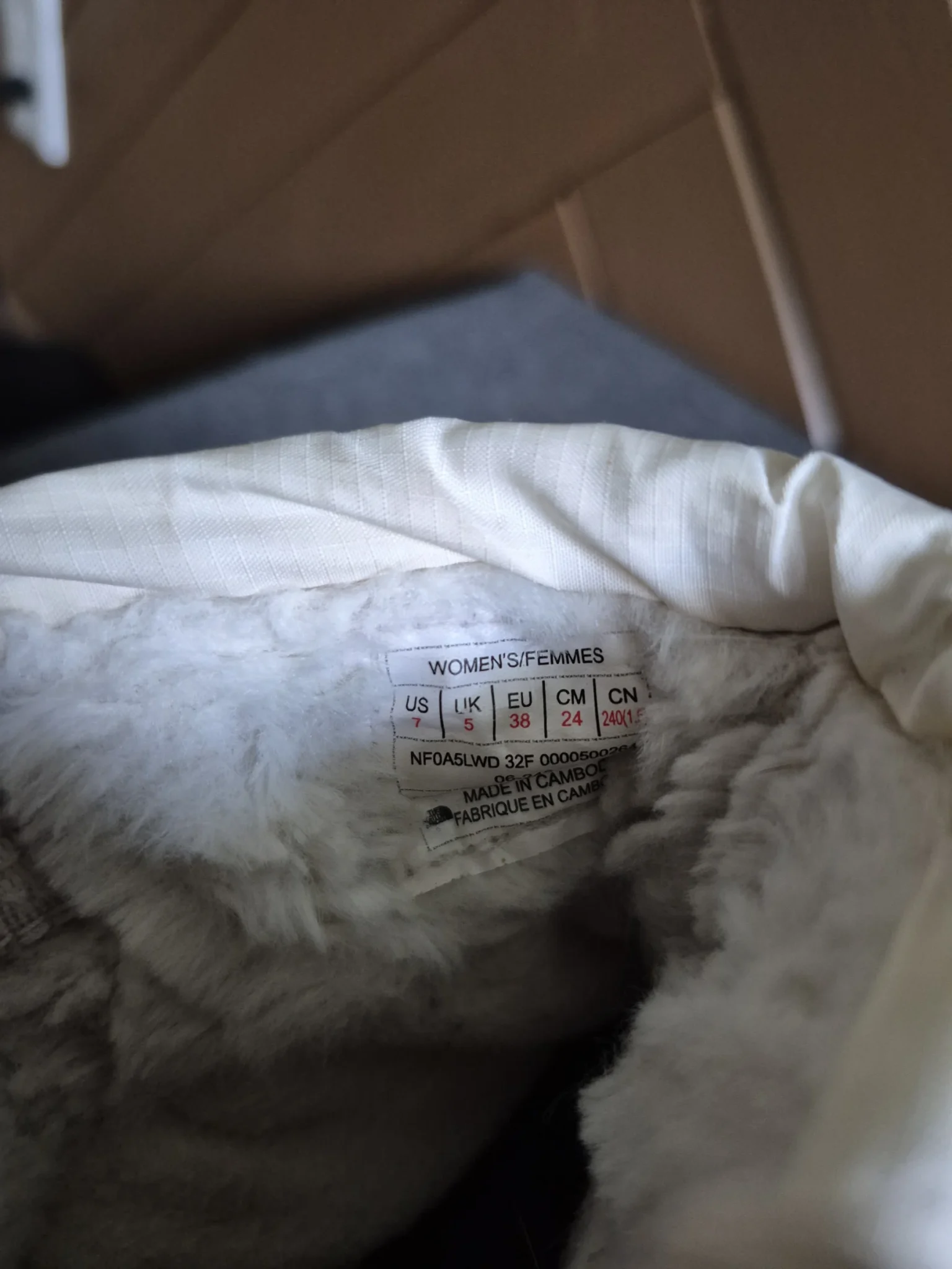 Image for Botte hiver the north face pointure 7