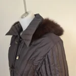 Featured thumbnail for A beautiful down coat with a detachable hood