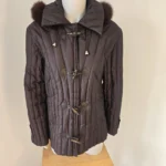 Thumbnail for A beautiful down coat with a detachable hood