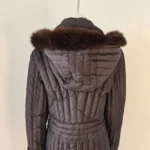Thumbnail for A beautiful down coat with a detachable hood