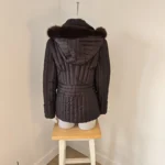 Thumbnail for A beautiful down coat with a detachable hood