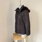 Thumbnail for A beautiful down coat with a detachable hood
