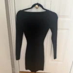 Thumbnail for Wilfrid Aritzia small black reversible dress
