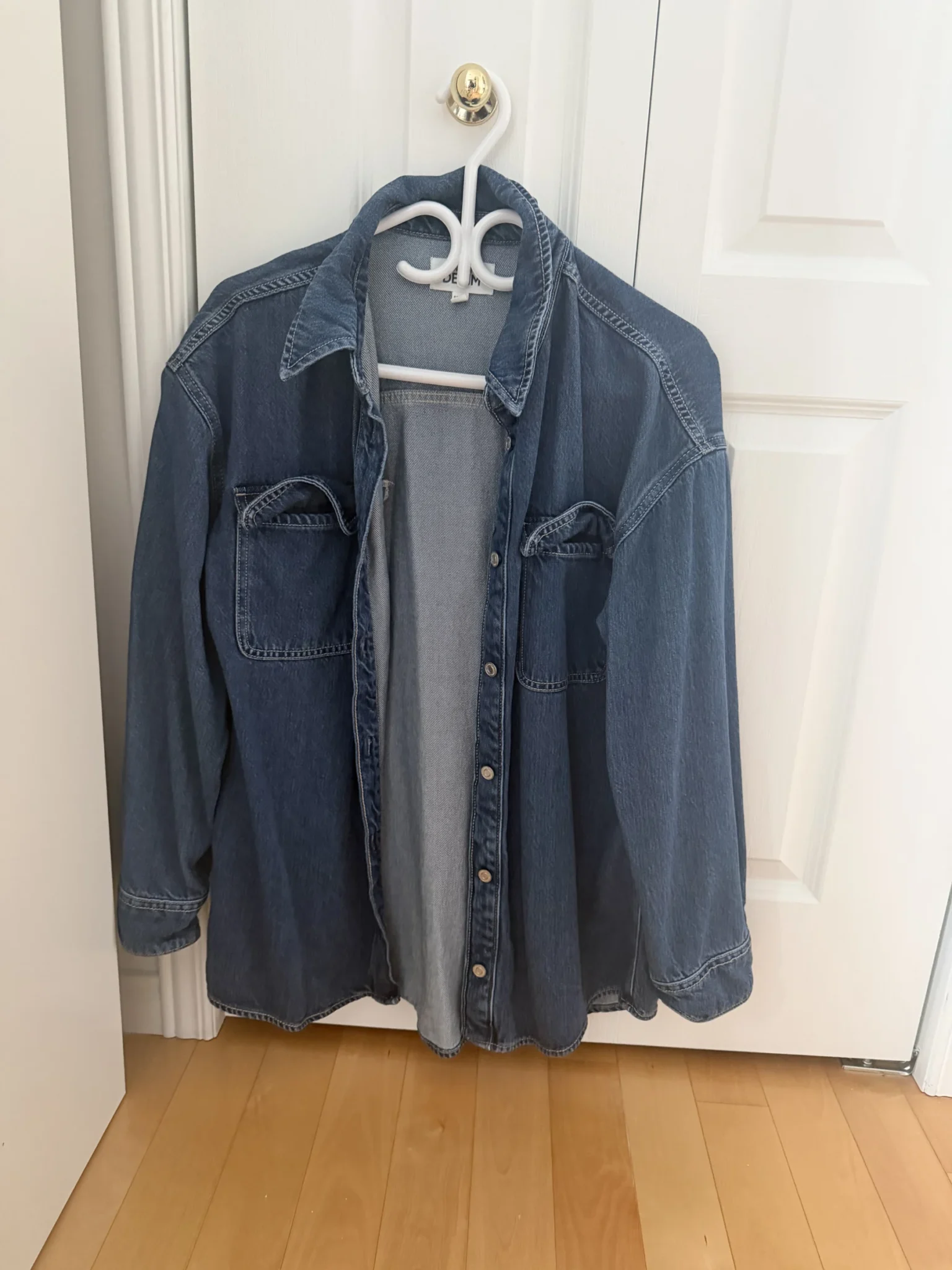 Image for Dynamite denim shirt, size small/medium