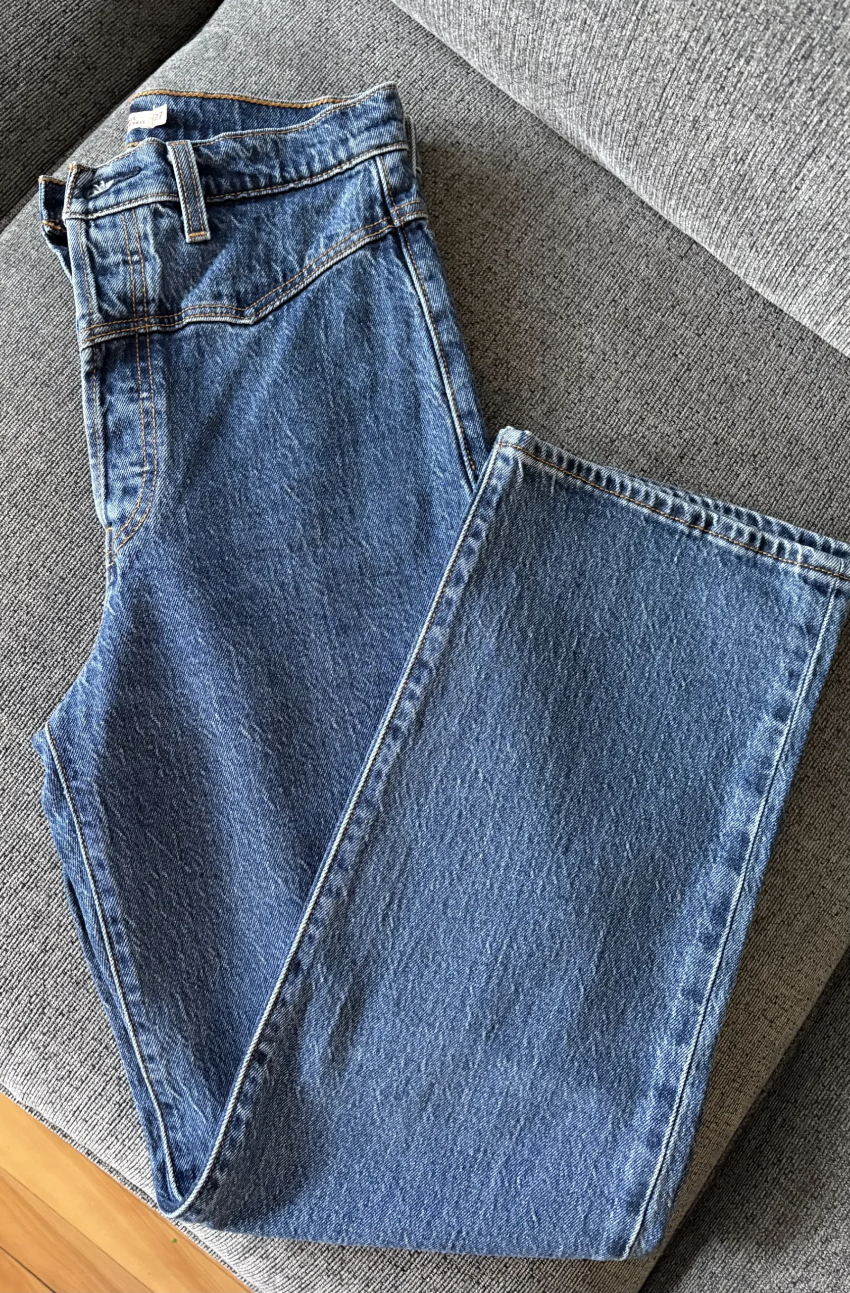 Levis Ribcage Western Yoke Women’s Jeans Levis seconde main